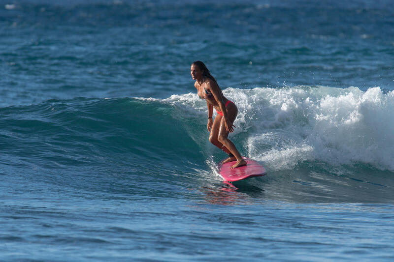 Góra kostiumu kąpielowego surfingowego damska Olaian Mae Jungle