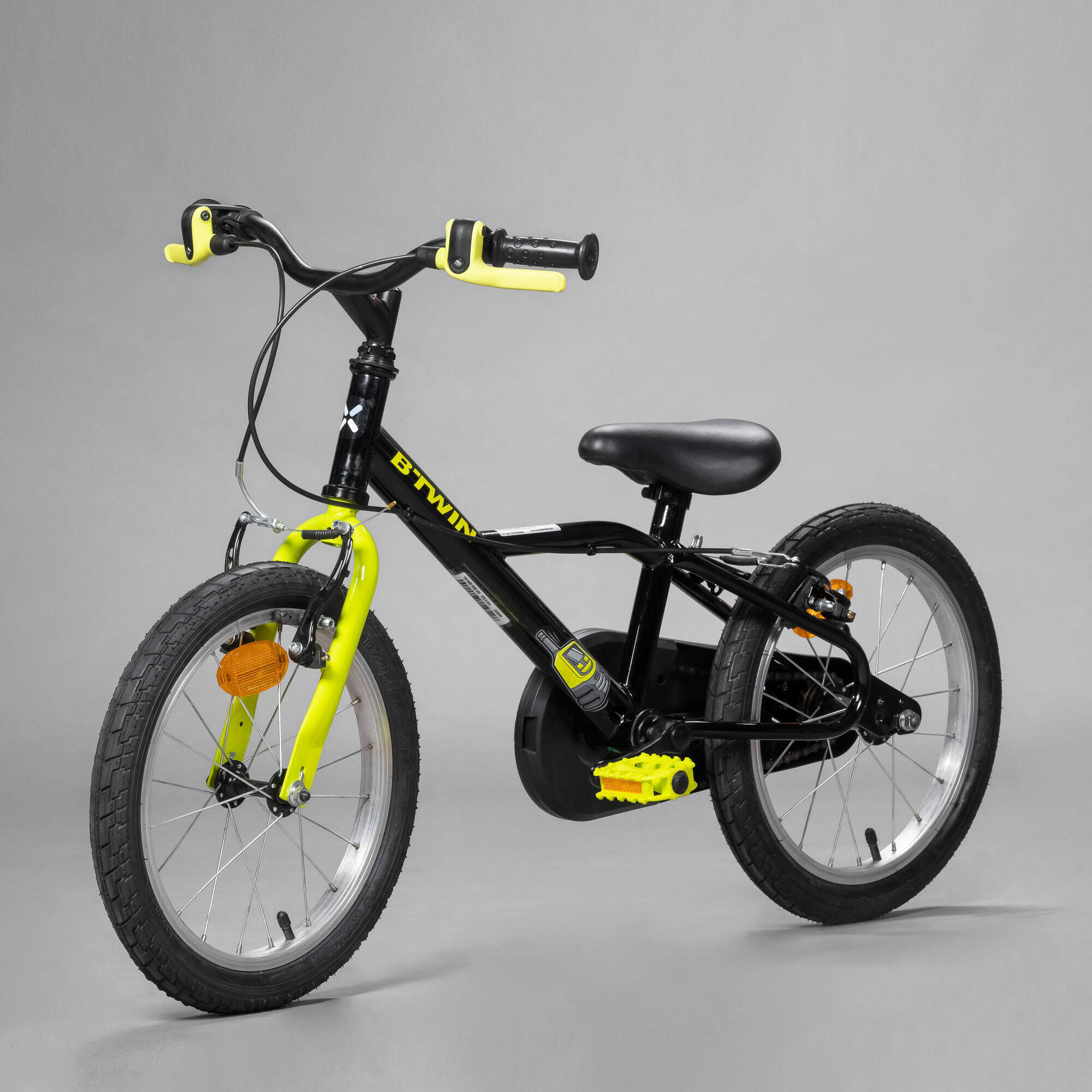 Kids Cycle Dark Hero 4 - 6 years (16inch) - Black Green -  4