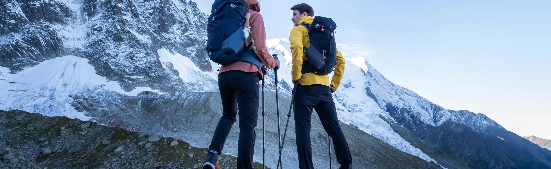 Women's Hiking Capri Pants - NH 500 Khaki - Khaki grey - Quechua