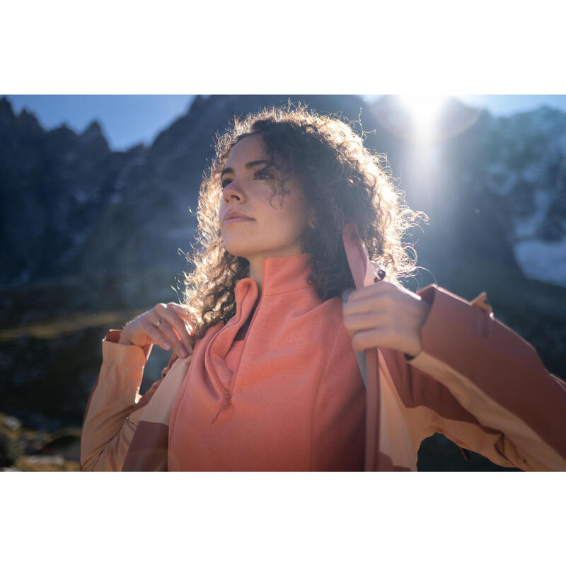 Veste imperméable de randonnée montagne - MH500 - Femme
