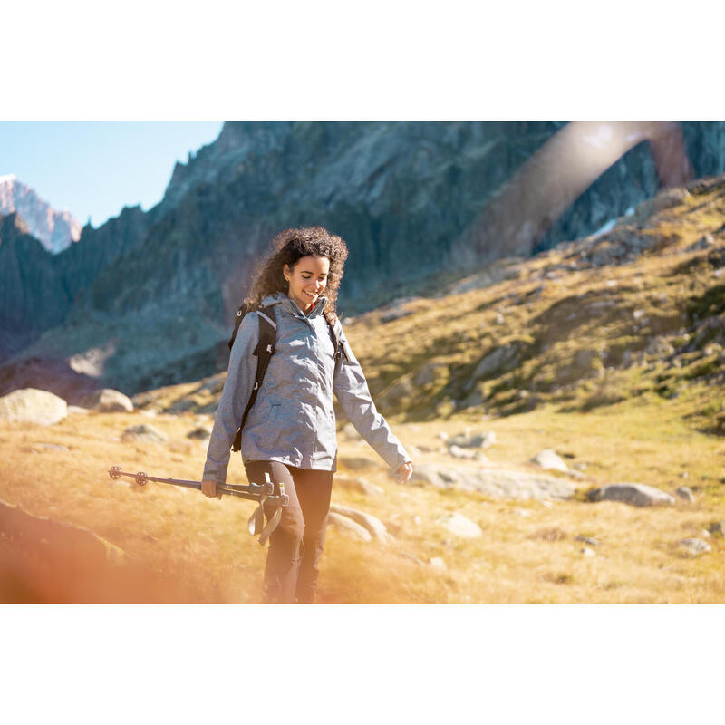 Chaqueta impermeable montaña y trekking Mujer Quechua MH100