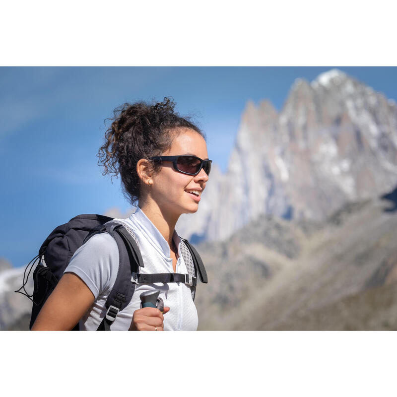 Wandershirt Damen kurzarm Bergwandern - MH900 