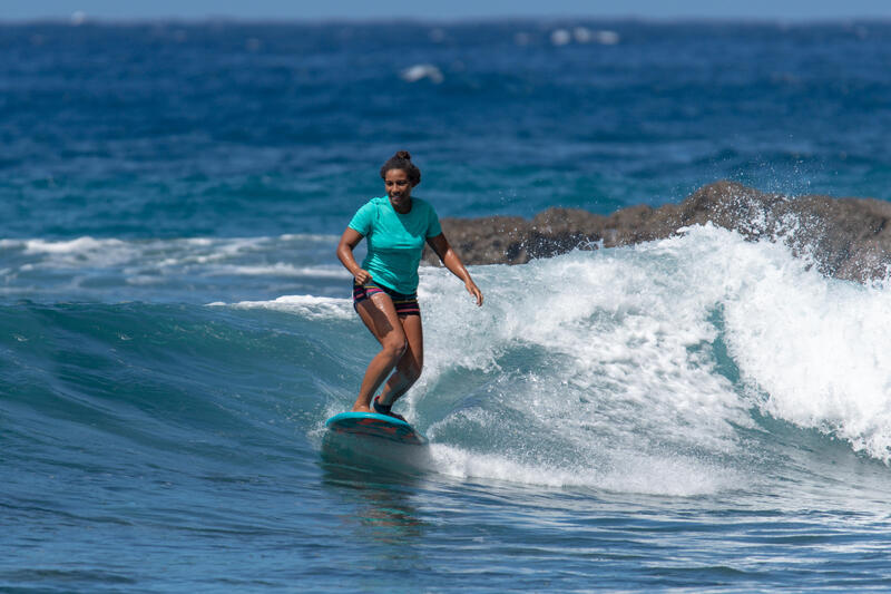 Dámské tričko s UV ochranou s krátkým rukávem na surf