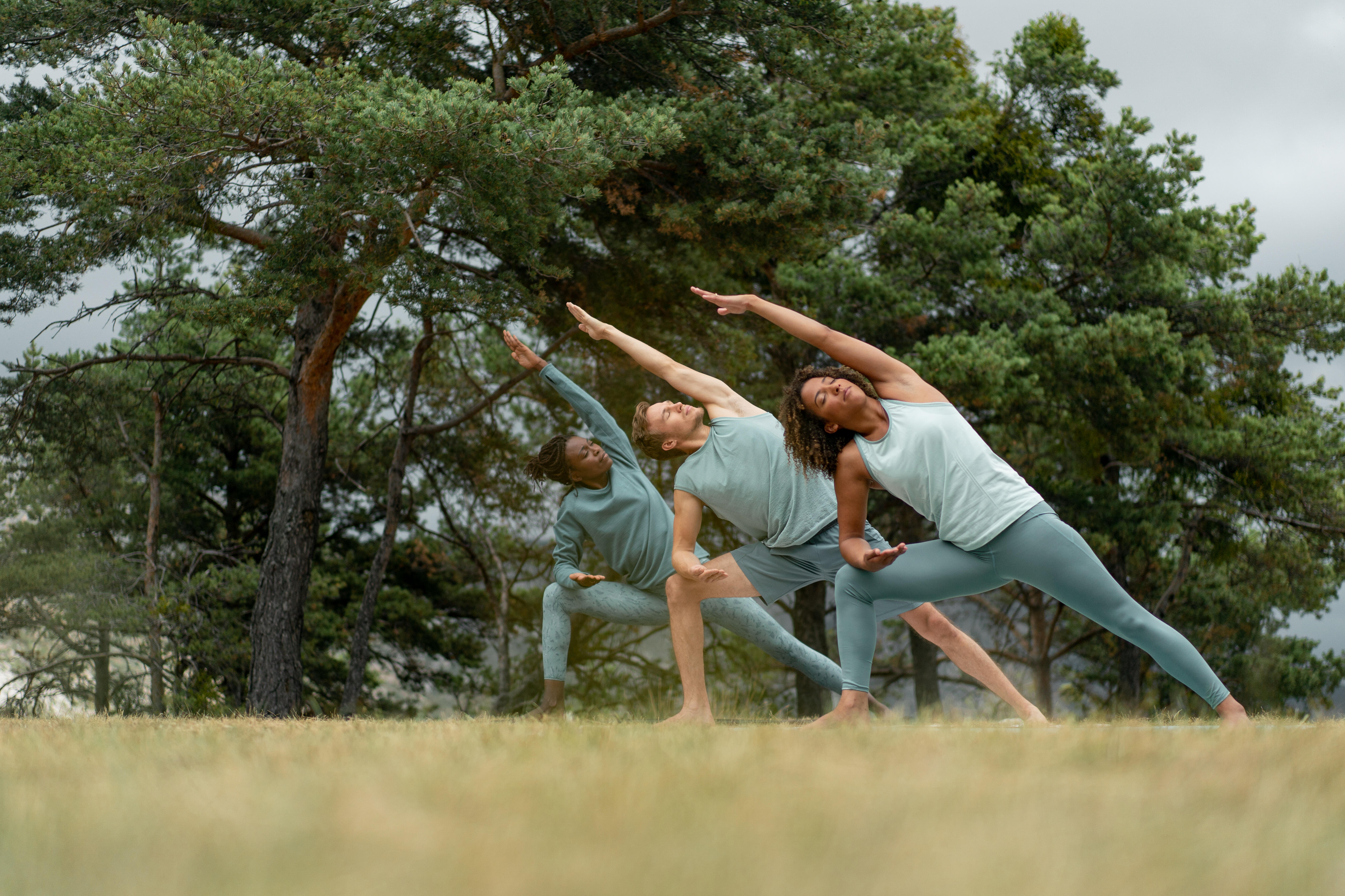 Reversible Dynamic Yoga Leggings Green