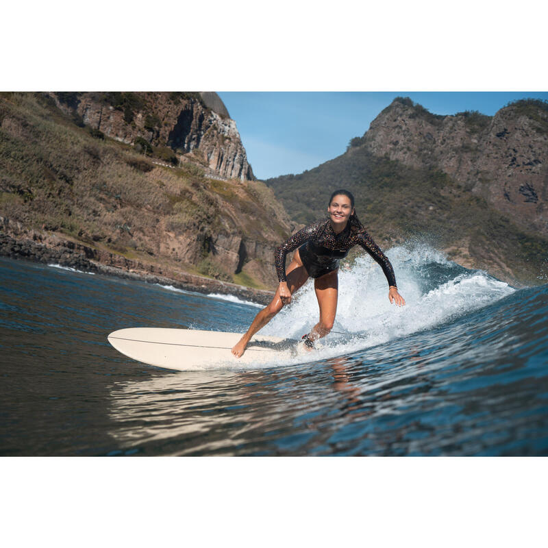 Placă surf 500 Hybride 6'4'' 3 înotătoare incluse