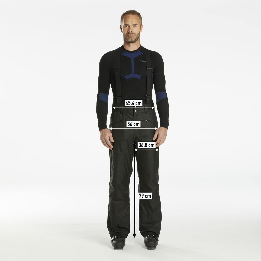 PANTALÓN SKI HOMBRE 180 NEGRO
