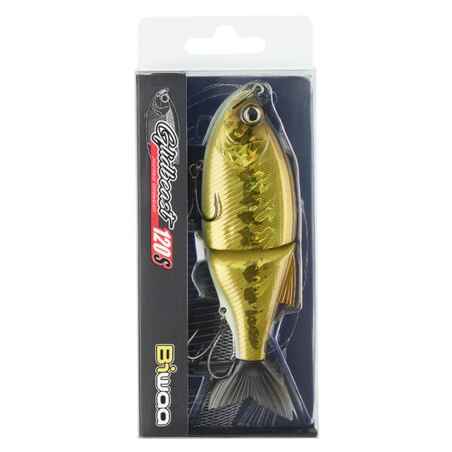 LURE FISHING LURE BIWAA GLIDBEAST 120S BLACKBASS