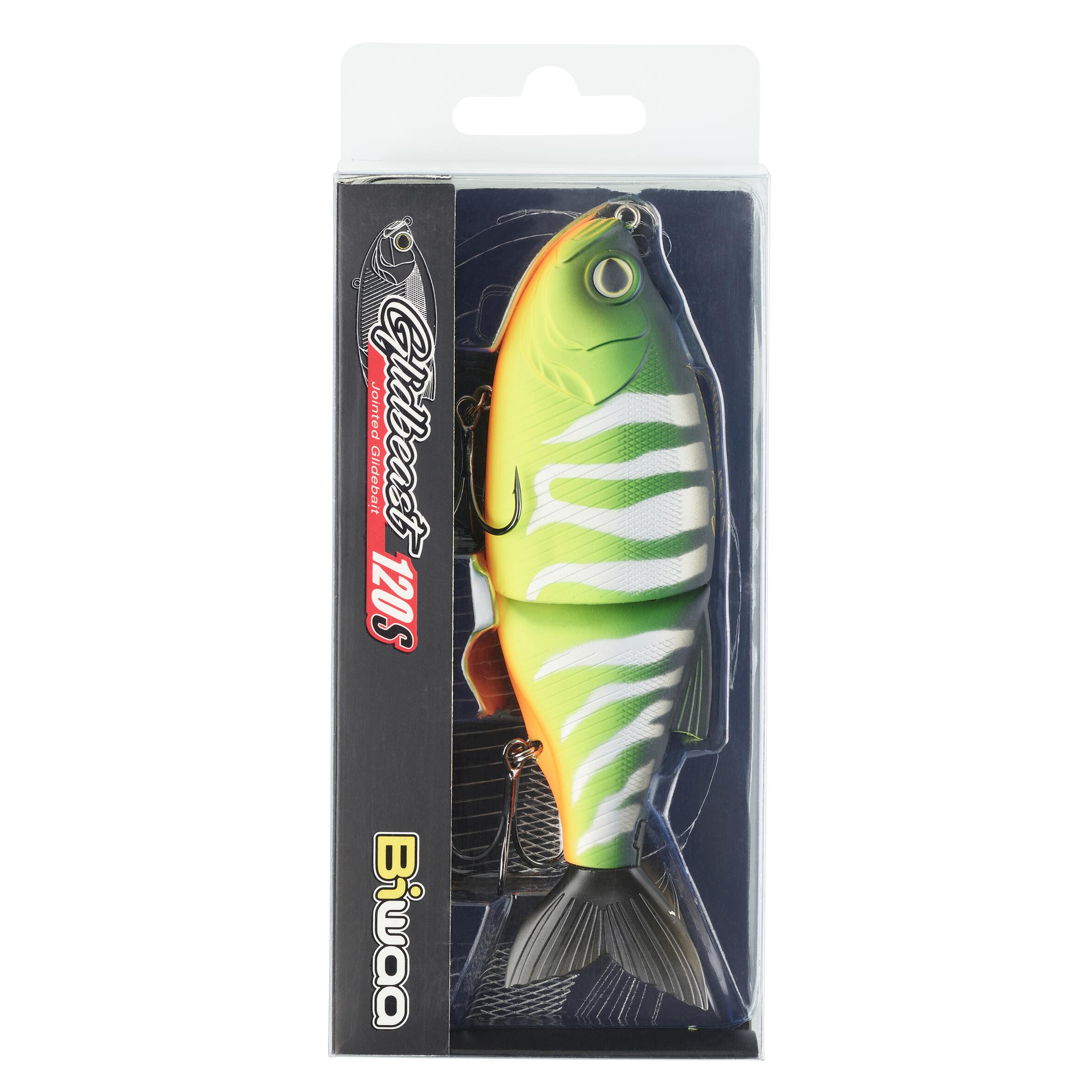 LEURRE PECHE AUX LEURRES BIWAA GLIDBEAST 120S FT 4/5
