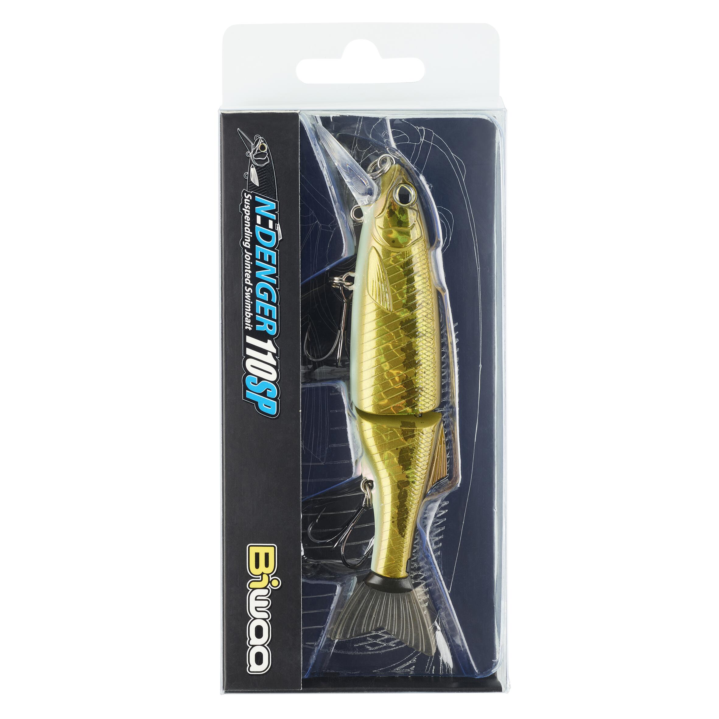 BIWAA Privlačová nástraha Biwaa Ndenger 110SP Blackbass bez · záber 5