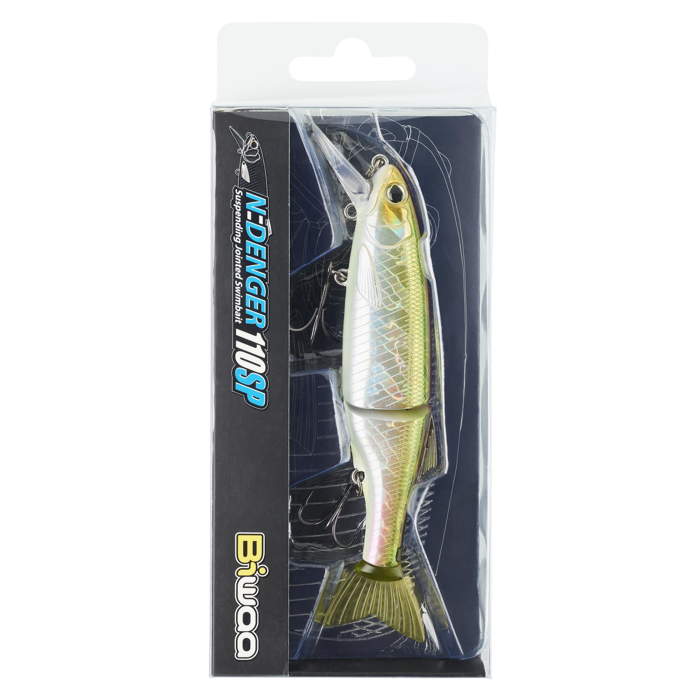 LURE FISHING LURE BIWAA NDENGER 110SP GREEN BACK 4/4