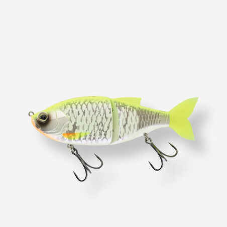 LURE FISHING FOR PIKE BIWAA GLIDBEAST 145S YELLOW BACK - Decathlon