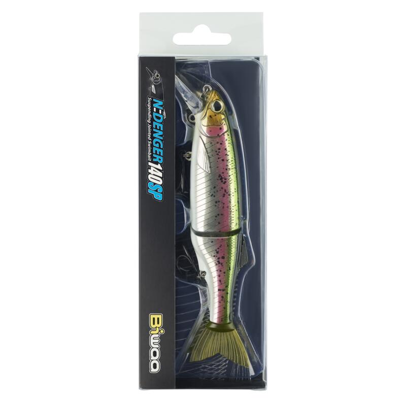 Swimbait Biwaa Ndenger 140SP pstrąg AEC