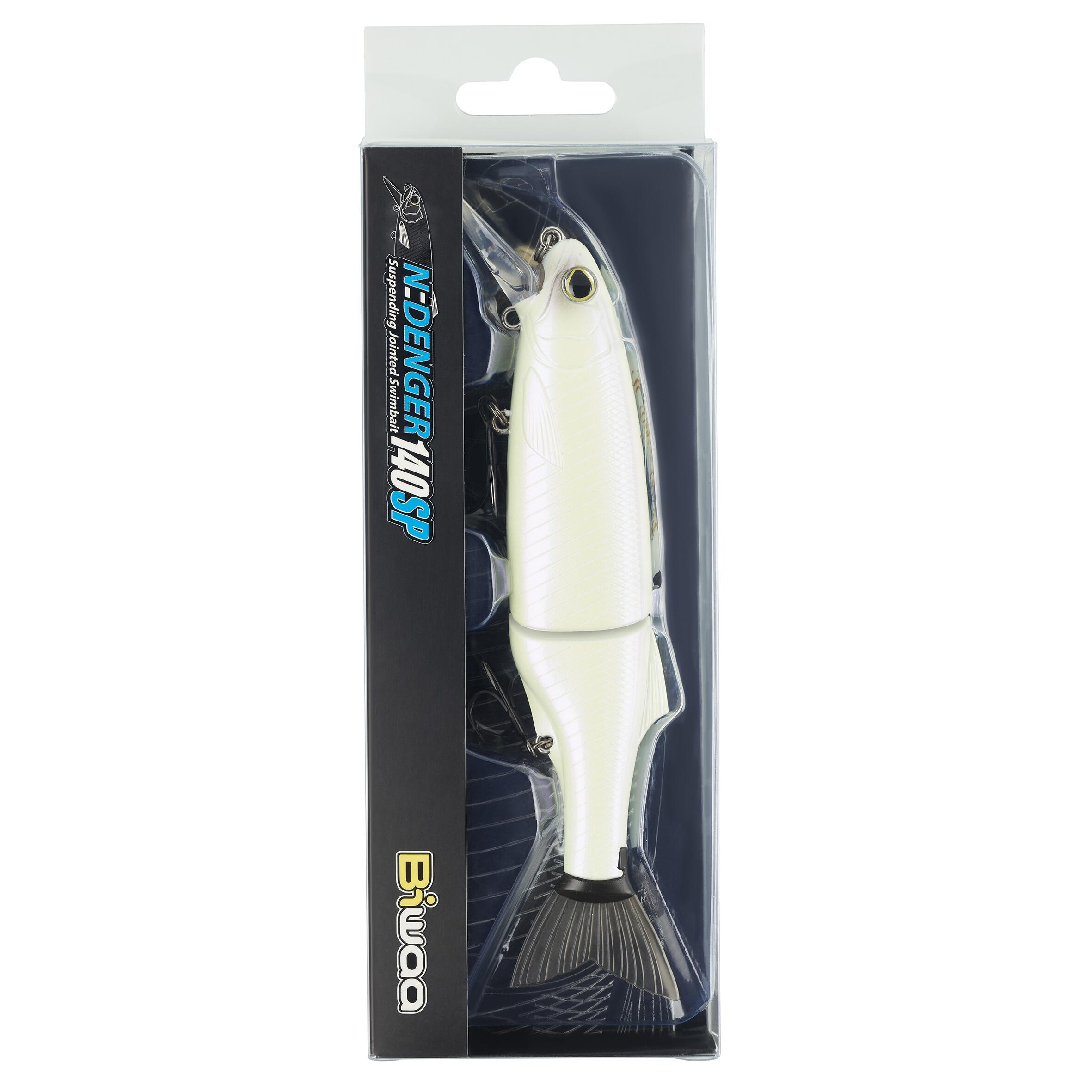 LURE FISHING FOR PIKE BIWAA NDENGER 140SP WHITE 4/4