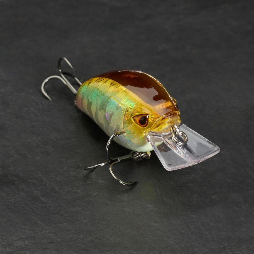 Wobbler Crankbait Shallow Runner WXM CRKSR 53 F brauner Rücken