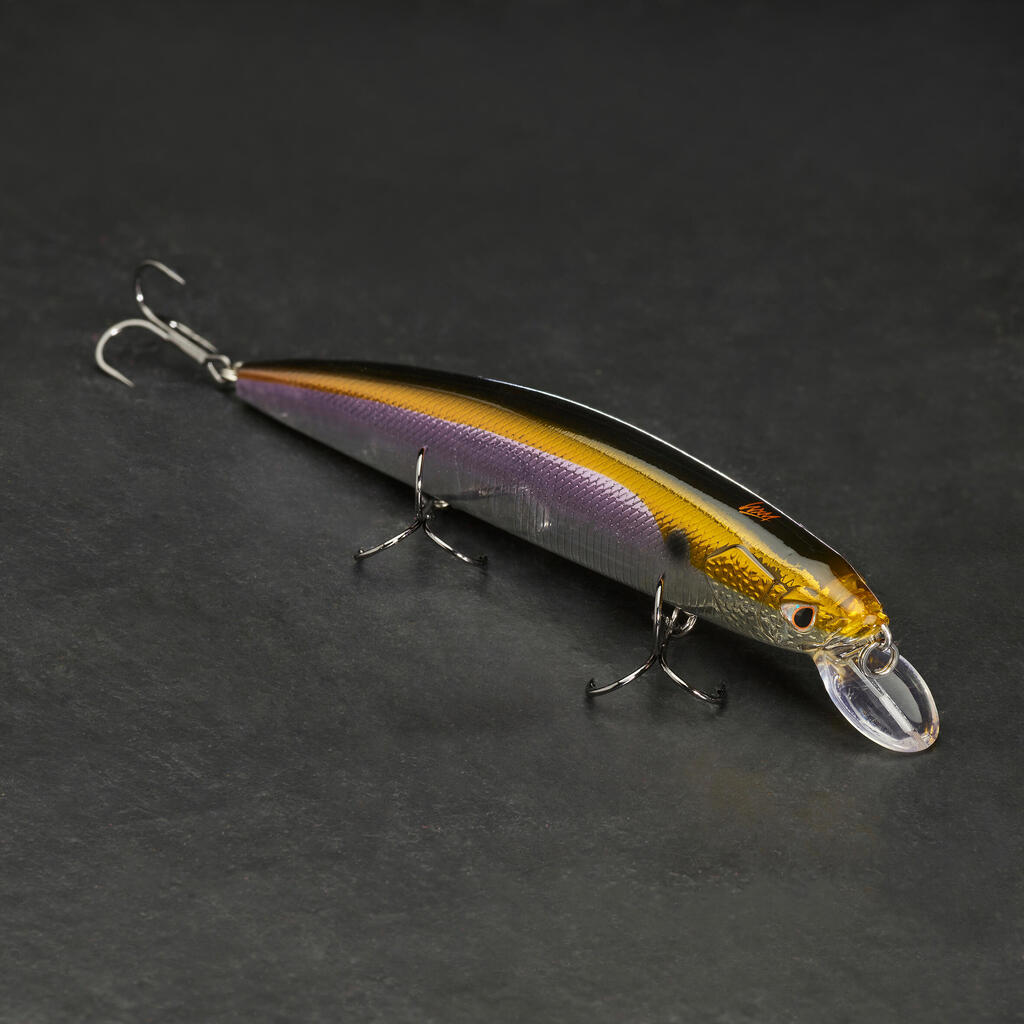 Wobbler Jerkbait MINNOW WXM JKMNW 130 SP grüner Rücken