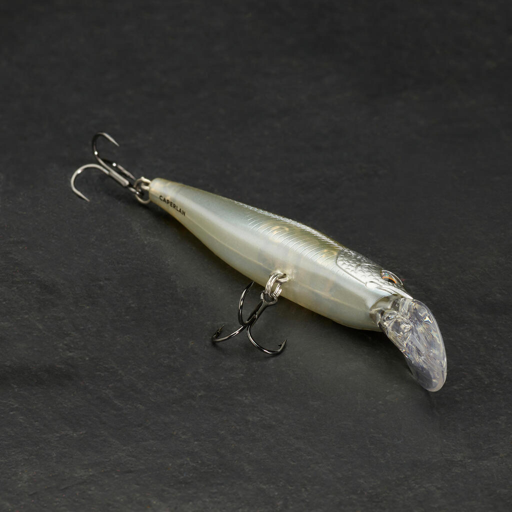 Wobbler Jerkbait Minnow WXM MNWDD 76 SP brauner Rücken