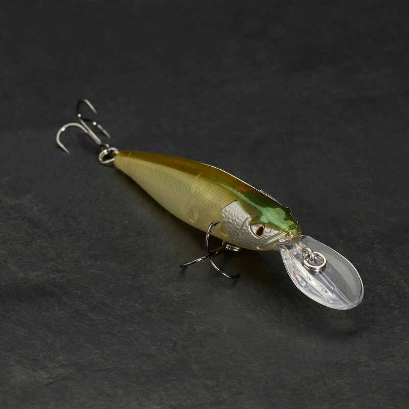 MINNOW JERKBAIT HARD LURE WXM MNWDD 76 SP - WHITE - Decathlon