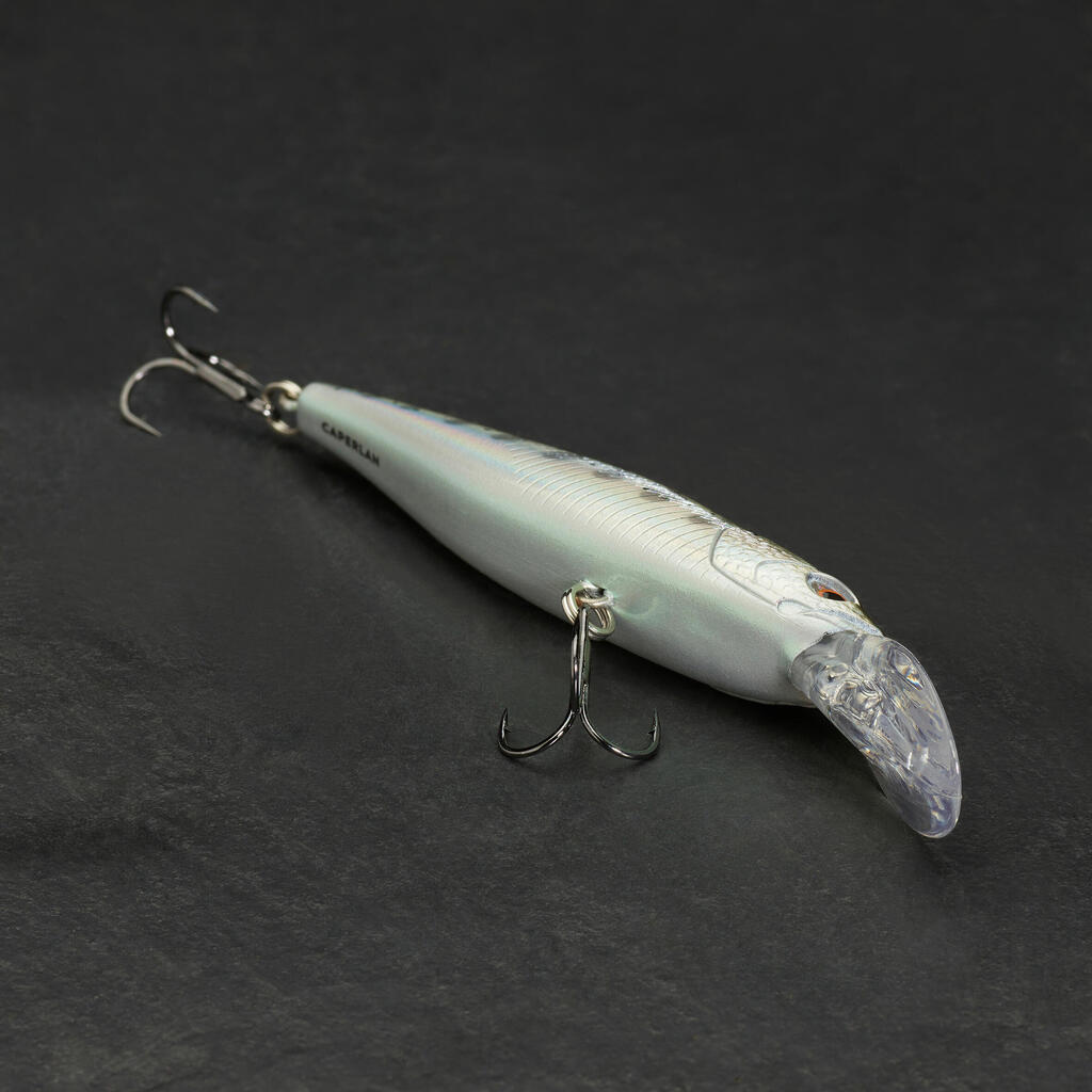 Wobbler Jerkbait Minnow WXM MNWDD 76 SP brauner Rücken