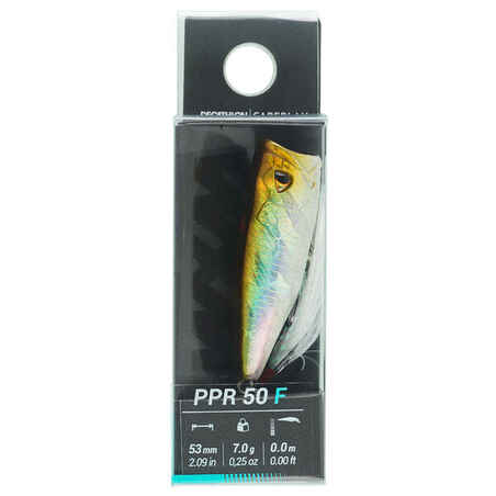 POPPER HARD LURE WXM  PPR 50 F - GREEN BACK