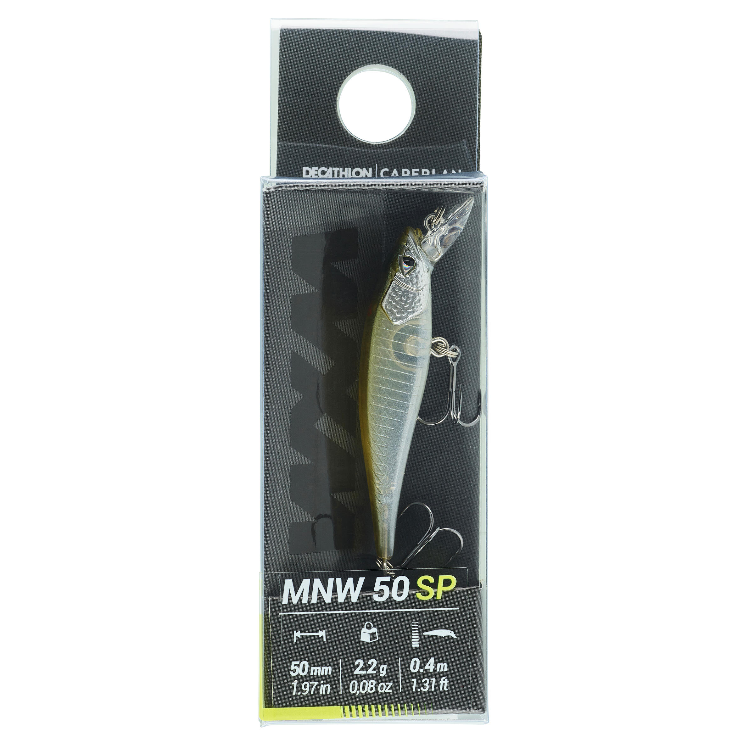 Plug JERKBAIT MINNOW WXM MNW 50 SP bruine rug 2/2