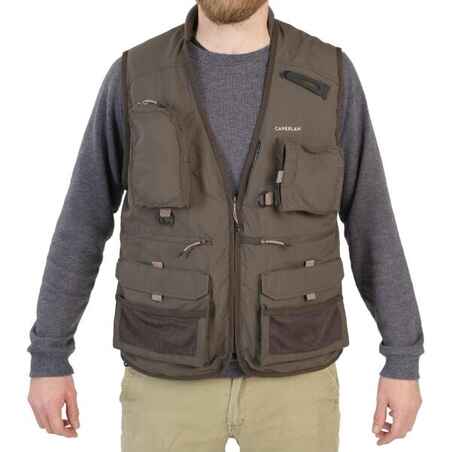 Fishing GILET 500 - Khaki