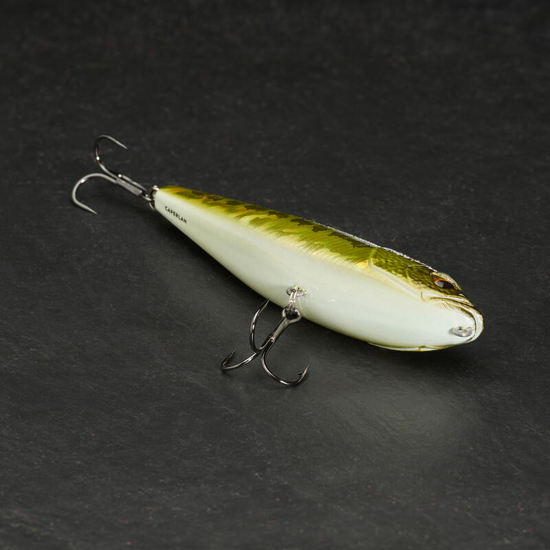 Wobler Stickbait Caperlan STK 100F black bass