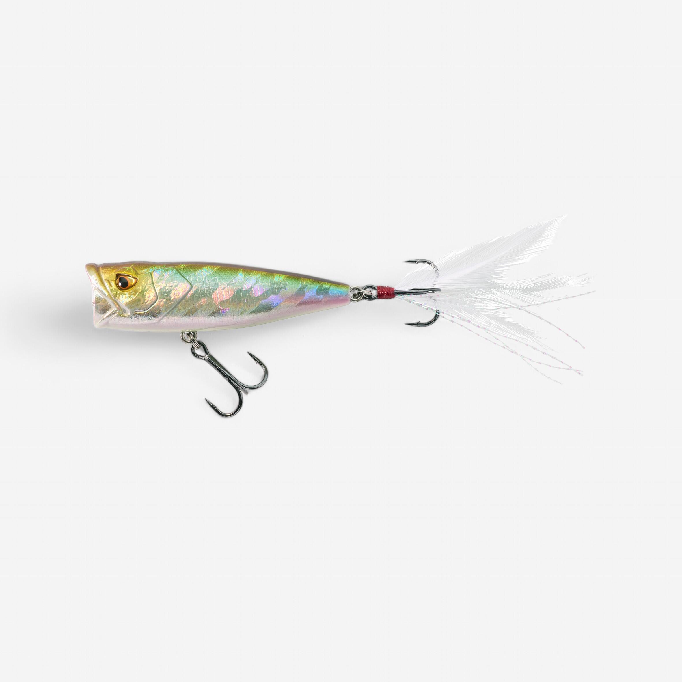 POPPER HARD LURE WXM PPR 65 F - GREEN BACK - Decathlon