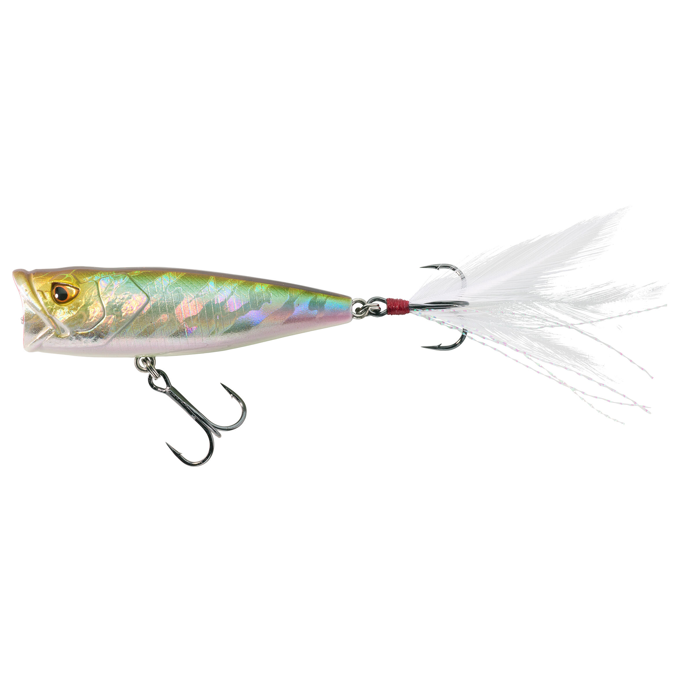 CAPERLAN POPPER HARD LURE WXM PPR 65 F - GREEN BACK