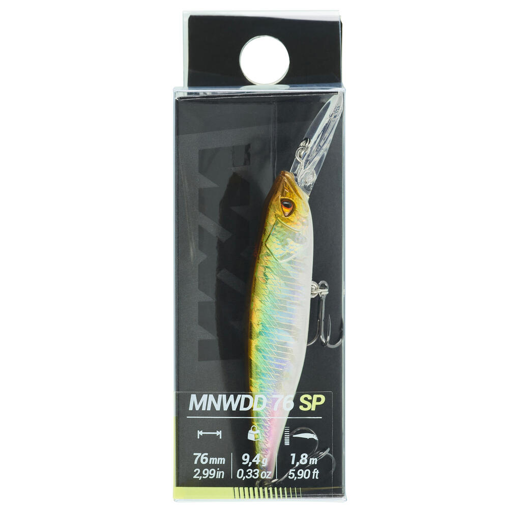 MINNOW JERKBAIT HARD LURE WXM MNWDD 76 SP YAMAME