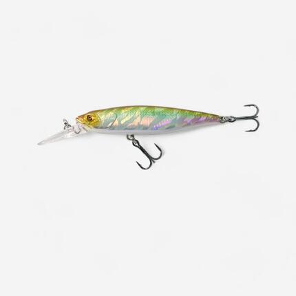 POISSON NAGEUR JERKBAIT MINNOW WXM MNWDD 76 SP DOS BLEU