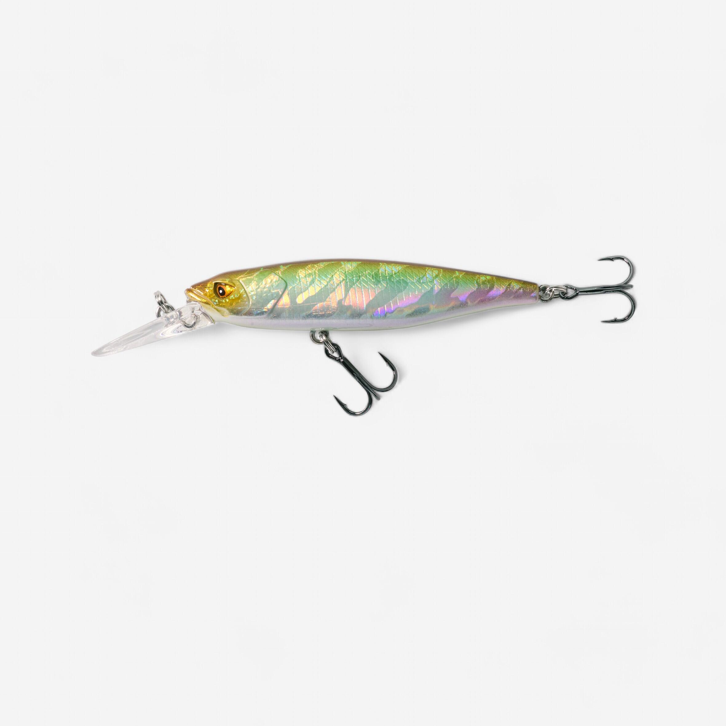 CAPERLAN Wobler Jerkbait Minnow WXM MNWDD 76 SP zelený chrbát