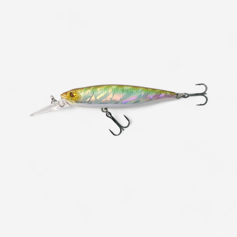 Wobler Jerkbait Minnow Caperlan WXM MNWDD 76 SP zielony grzbiet