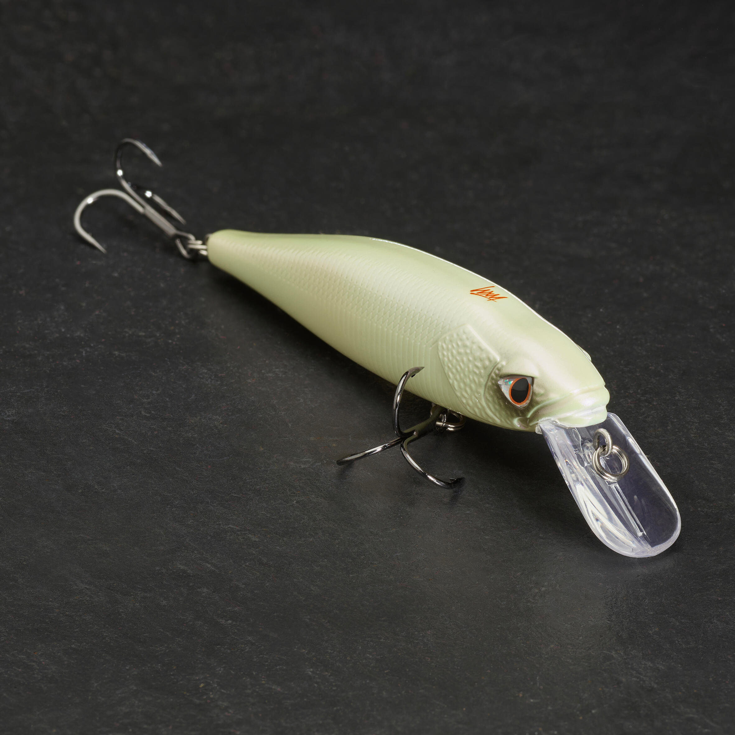 CAPERLAN Wobler Jerkbait Minnow WXM MNW 100 SP biely bez · záber 3