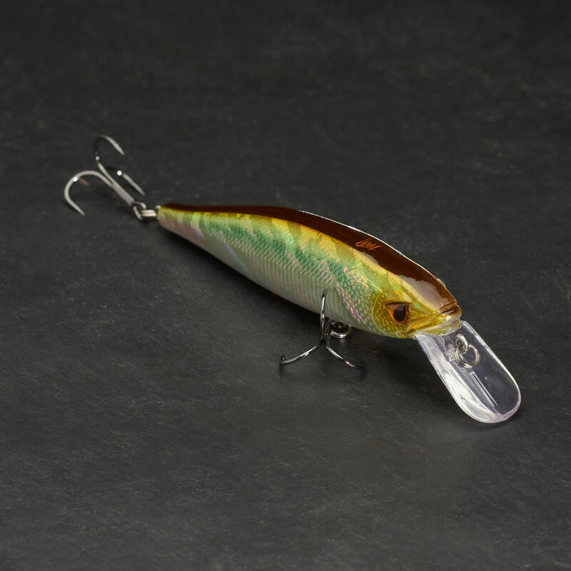 POISSON NAGEUR JERKBAIT MINNOW WXM MNW 100 SP DOS VERT