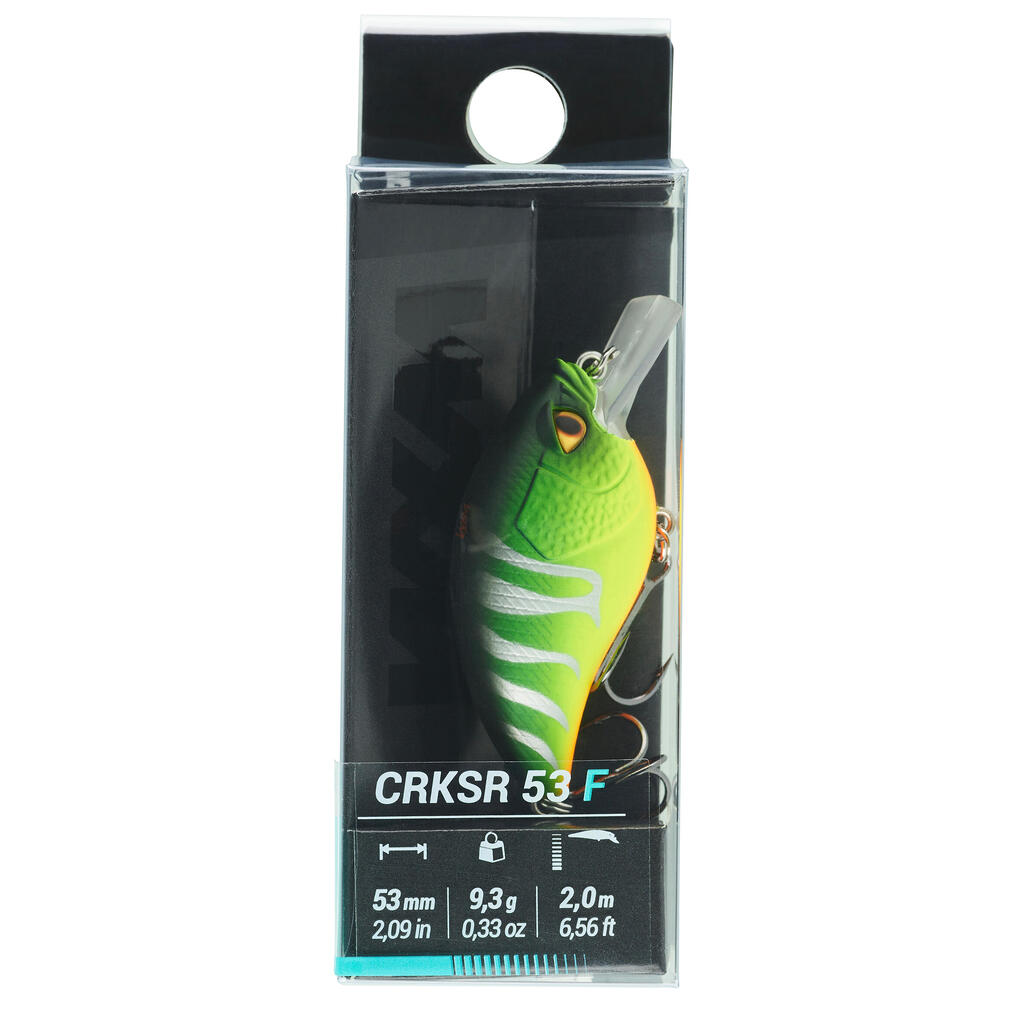 Wobler Crankbait Shallow Runner WXM CRKSR 53 F Blackbass