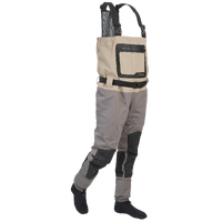 Waders de pêche respirants avec chaussons néoprène - WDS 500 BR-S