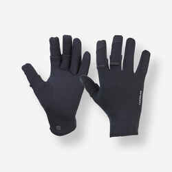 Fishing 1 mm neoprene gloves 500 thermo with 3 opening fingers black