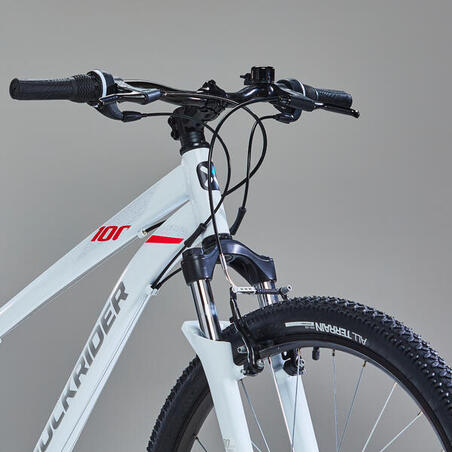 Жіночий гірський велосипед ST 100, 27,5" - Білий/Рожевий