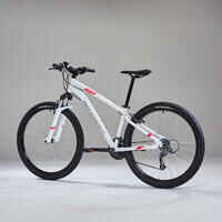 Women's 27.5-inch light aluminium frame mountain bike, white