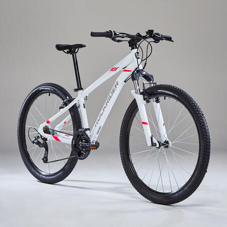 VÉLO VTT ST 100 FEMME BLANC ROSE 27,5"