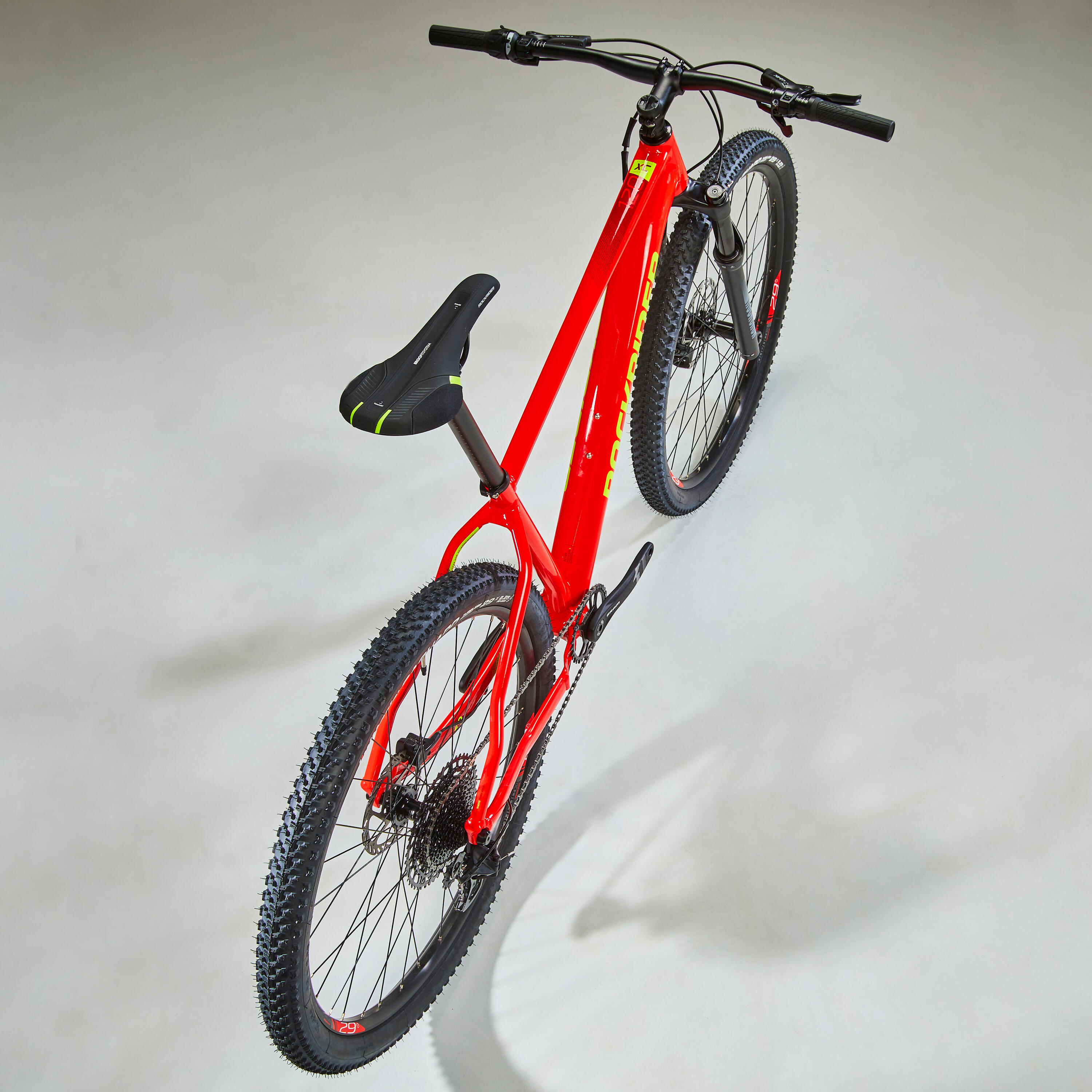 Bicicleta de montaña 29'' aluminio Sram Nx Eagle Rockrider XC120 rojo 14/21
