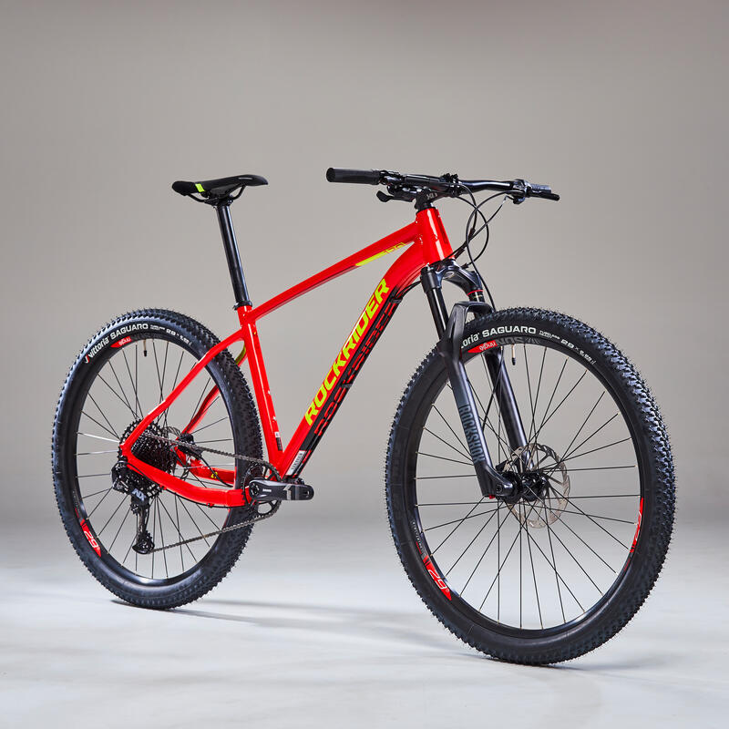 Bicicletă MTB cross country XC 120 cadru din aluminiu roșu