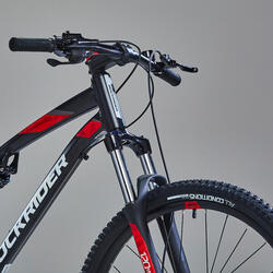 Mtb Rockrider ST 530 S nero-rosso 27,5\