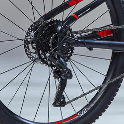 Mtb Rockrider ST 530 S nero-rosso 27,5\