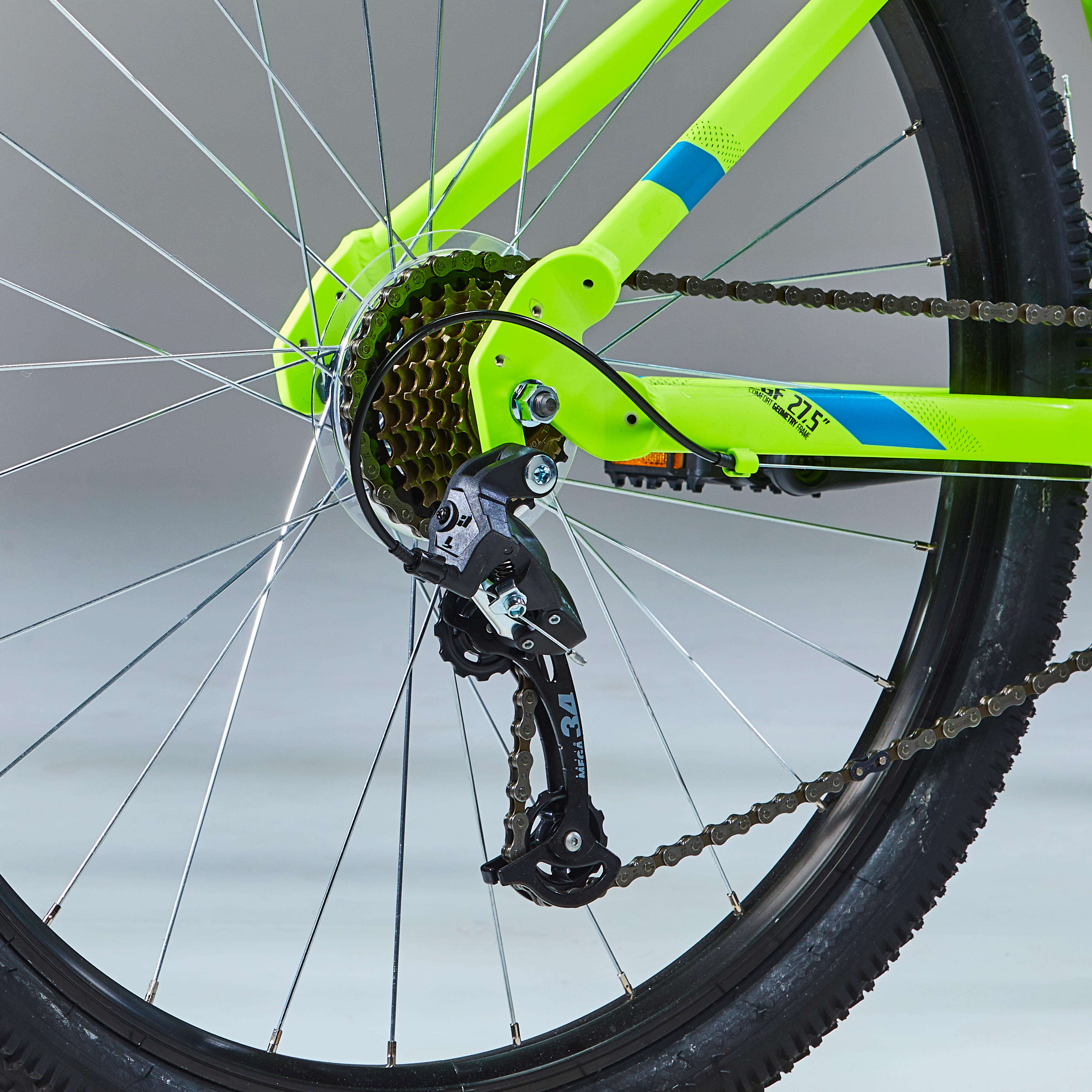 Vtt rockrider st 100 jaune hotsell