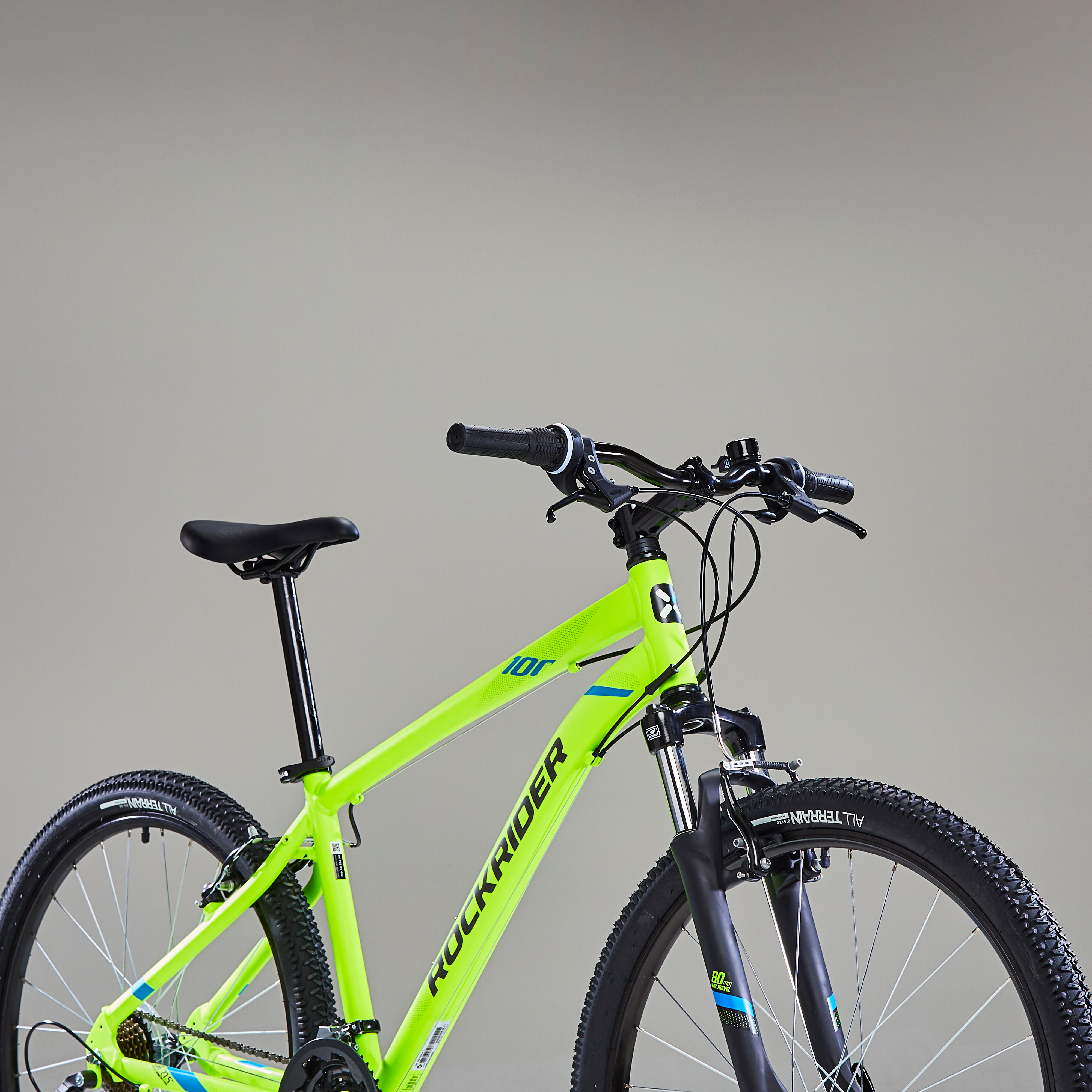 Vélo de montagne 27.5 po Microshift -  ST 100 jaune - ROCKRIDER