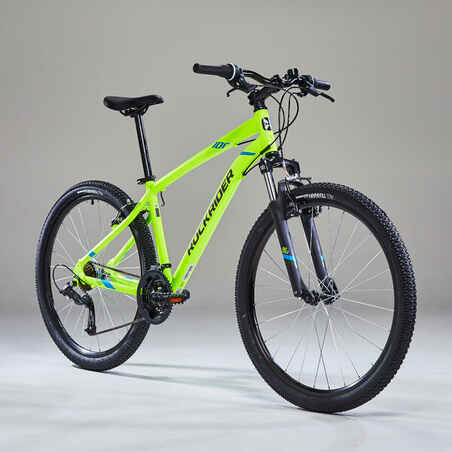 Mountainbike ST 100 27,5 Zoll neongelb