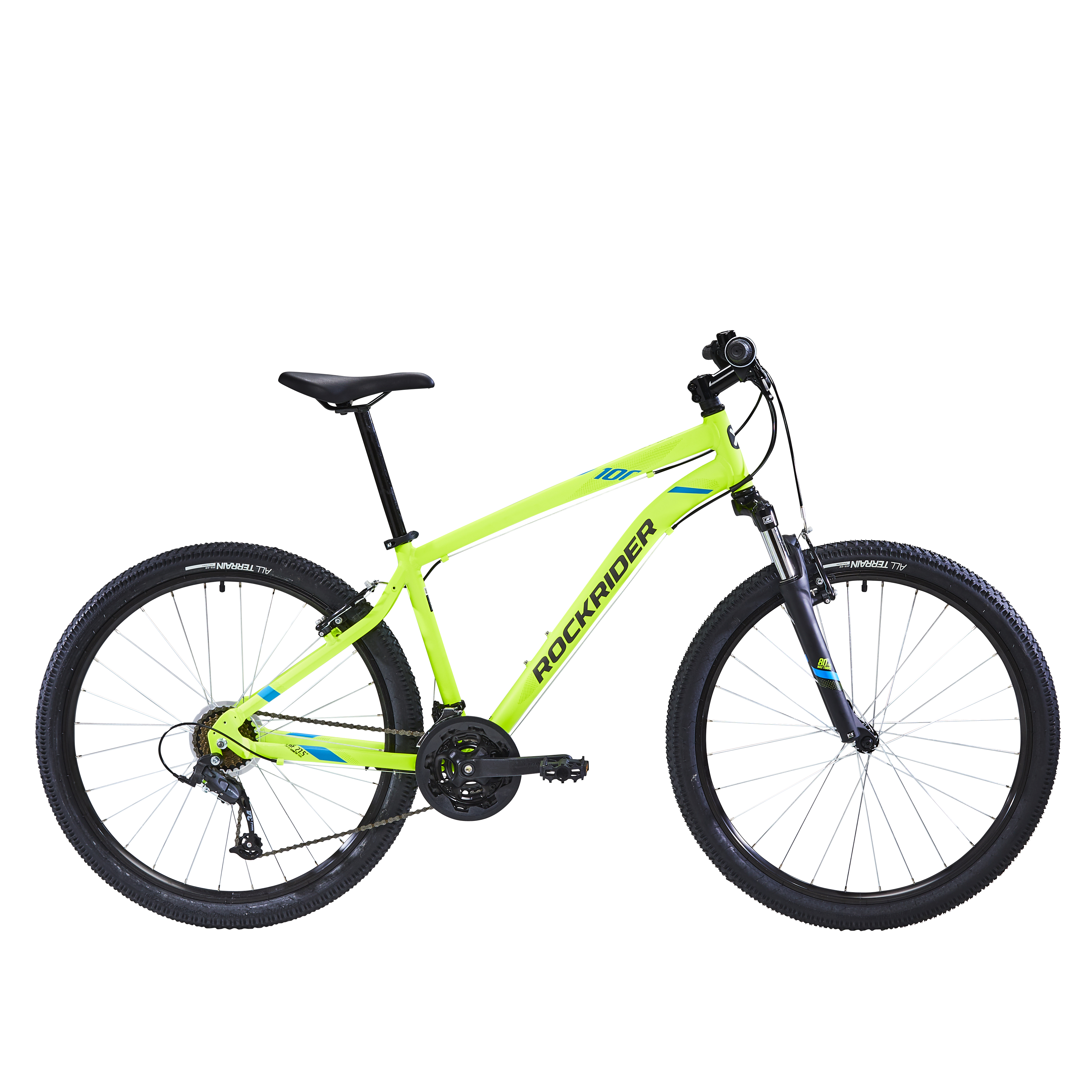 estafa Consentimiento Rendición Bicicleta de montaña 27,5" aluminio Rockrider ST 100 amarillo