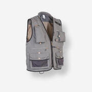 GILET de pêche 500 Gris