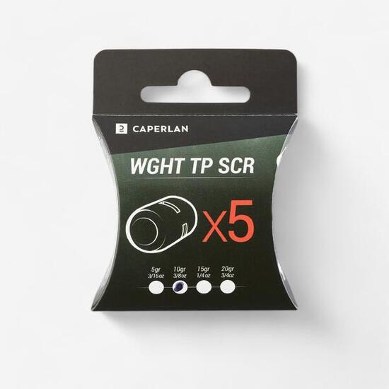 Ciężarki Caperlan do systemu SCR 20 g x 5 na szczupaki